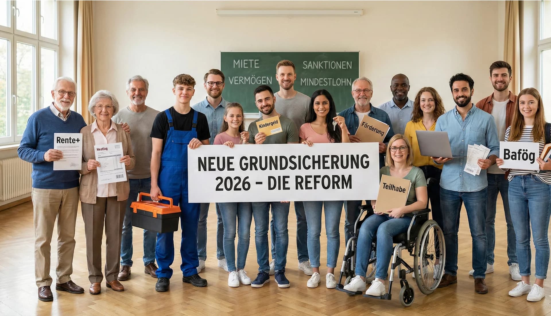 Bürgergeld wird Neue Grundsicherung 2026: Die komplette Reform erklärt